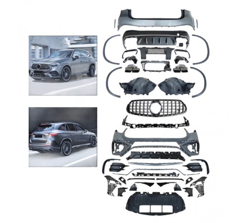 Mercedes GLC X254 63 AMG apdailos komplektas 2022+
